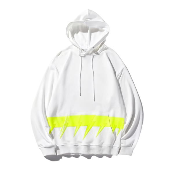 Plus Size Solid Color Casual Wear Hoodie - Unisex Custom Design